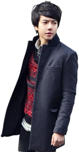 Amazon チェスターコート チェスターコート メンズ チェスターフィールド コート メンズ 細身 コート メンズ メンズ Coat コート Coat 男性用 コ ト Mens メンズ コート ジャケット 通販