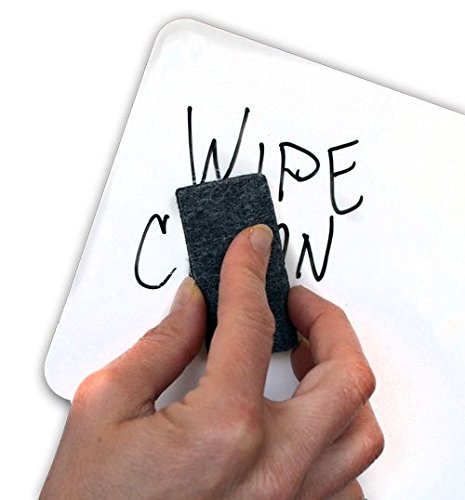 Mini Erasers for Whiteboard Dry-Erase, Set of 30 erasers, 2.5" Long, for Classroom and Office