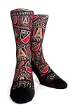 Rock 'Em Apparel MLS Atlanta United FC Soccer Custom Athletic Crew Socks