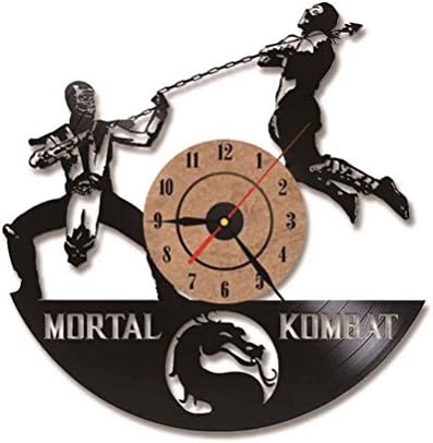 LED Clock CD Record Clock Ghibli Studio Art Anime Vinyl Record Wall Clock Antique Style Home Decor,A