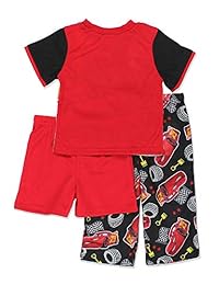 Disney Cars - Pijama de 3 piezas para niños
