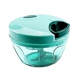 Pull String Chopper Manual Food Processor 2 Cups