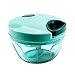 Pull String Chopper Manual Food Processor 2 Cups