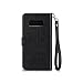 Samsung Galaxy Note 8 Case - IZENGATE [Classic Series] Wallet Cover PU Leather Flip Folio with Stand (Black)