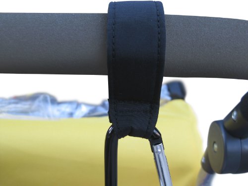 2 Stroller Hooks Carabiner by Booyah Strollers