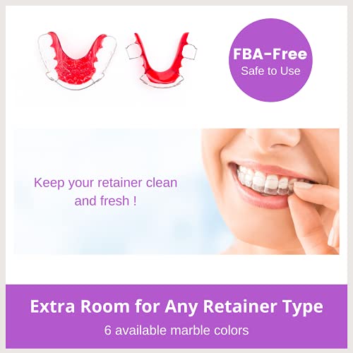 Marble Retainer Cases with Labels (3 Pack) Pricepulse