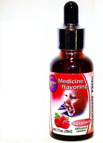 Flavoring Medicine Sweet Drops Raspberry Flavor Drops for Kids Bad Bitter Taste Medicines Diabetic Friendly Natural Sweetener
