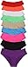 ToBeInStyle Women's 6 Pack Laser Cut Brief Panties - Basic - S