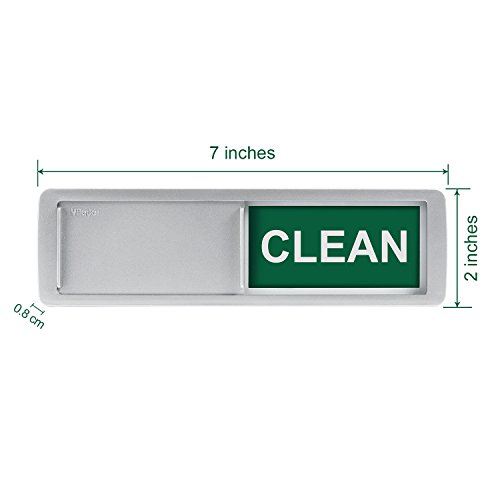 Premium Dishwasher Clean Dirty Sign, iRush NonScratching