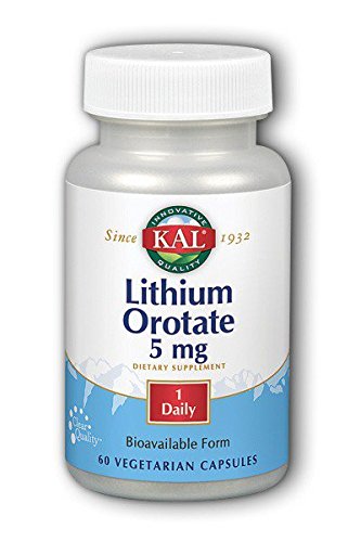Lithium orotate 5mg kal 60 vcaps