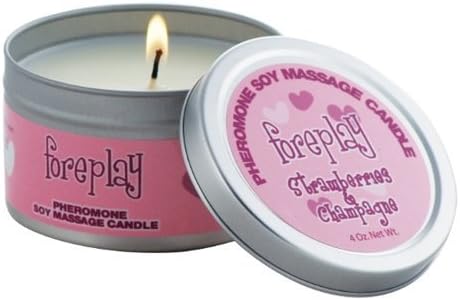 Pheromone Soy Massage Candle (Foreplay) by Forbidden Luxury