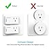 WiFi Smart Plug, Conico Mini Smart Ourtlet Wireless Remote Control Outlet Timer, No Hub Required, Compatible with Alexa, Voice Controlled by Echo, Plug Control Switch Smart Home Device (2 Pack)