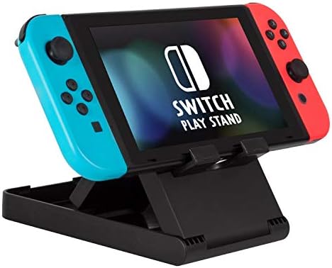 Switch Stand Adz Adjustable Playstand For Nintendo Switch Portable Compact Play Stand Bracket With 3 Height Settings Amazon Co Uk Pc Video Games