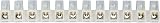 GTSE 4x Electrical Connector Blocks 3A 15A 12 Way White Terminal Strips view 3