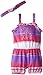 Calvin Klein Baby-Girls Infant Purple Pink Stripes Romper