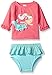 Mud Pie Girls' Swimsuit Two Piece, Mermaid, 3 Toddler
