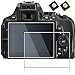 debous Screen Cover for Nikon D5600 D5500 D5300 Dslr Camera, Tempered Glass 0.3mm 9H Hard shield(3 pack)