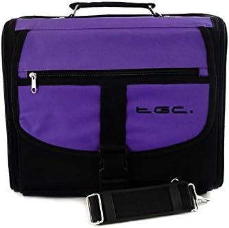 TGC Sony Playstation 4 PS4 Pro Deluxe Console Carry Bag/Case by The (Electric Purple & Black)