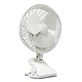 VIVOSUN 6 Inch Portable Desk Clip On Fan for Home a with 2-Speed Whisper Quiet Operation