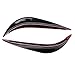 4PCS Corner Car Front Rear Bumper Guard Protection Sticker Edge Lip Anti-Collision Black