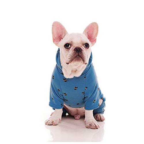 Aviat Pet Clothes Shirt,Dog Puppy Cat Autumn Winter Plush Christmas Pajamas Jacket Coat,Thickened&Soft&Stylish Costume Apparel Supply for All Female or Male Dogs Pig Outdoor Indoor