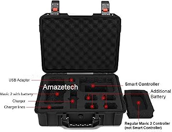 Amazon Com Amazetech Waterproof Shockproof Hard Case Compatible