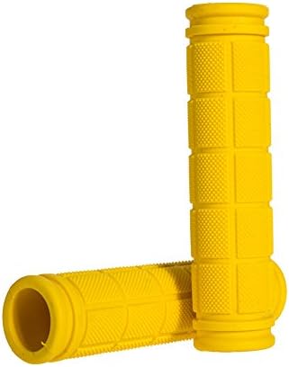 Sokey Soft BMX MTB Cycle Road Mountain Bicycle Scooter Bike Handle bar Grips Yellow