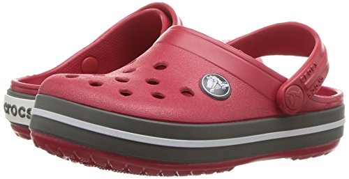 Crocs Kids' Crocband Clog , Pepper/Graphite, 3 Little Kid