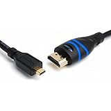 BlueRigger Micro HDMI to HDMI Cable (15 Feet, 4K 60Hz Ultra HD, Black)
