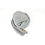 BRUCERIVER Winter Beanie and Scarf Rib Knit 2 Pcs for Men and Women