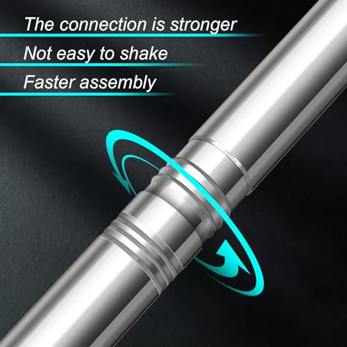 Starlink Gen 3 Pole Mount Kit, Ybervont 10Ft Starlink Ground Pole Mount Gen 3, Features 1.5'' Diameter Stainless Steel Pole with No-Dig Spiral Ground Anchor, Starlink Mounting Kit Gen 3 Pipe Adapter