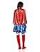 Rubies Women's Secret Wishes DC Comics Deluxe Wonder Woman Adult Sized Costumes for Themed Parties and Halloween, Blue/Red, Medium US