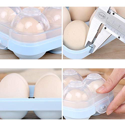WUHUAROU 3Pcs Eierhalter Kühlschrank Vorratsdose Eierbox KühlSchrank Eier Behälter mit Deckel Multifunktionsbox… – Bild 8