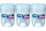 Secret Outlast Protecting Powder Scent Women's Clear Gel Antiperspirant and Deodorant 0.5 Ounce Travel Size (Pack of 3)