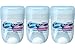 Secret Outlast Protecting Powder Scent Women's Clear Gel Antiperspirant and Deodorant 0.5 Ounce Travel Size (Pack of 3)