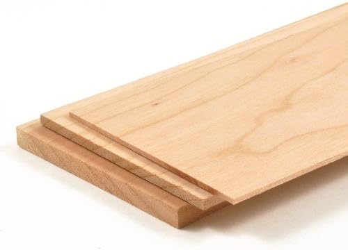Maple Wood Sheets 1/8 x 3 x 24" (5)