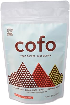 Cofo Superfood: NEW Performance Mix, Paleo/Keto, 20 serving resealable bag