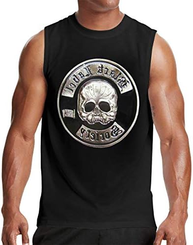 Black Label Society Mens Tank Vest Comfortable Sleeveless T Shirt Black