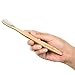 Natural Organic Bamboo Toothbrush - Biodegradable Wood Soft BPA Free with Colored Bristles - Kids and Adults - Pack of Four - By Green Smiles