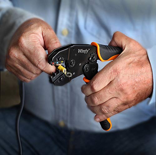 6 Crimping+Tool+Insulated+Electrical+Connectors