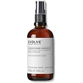 Evolve Organic Beauty - Kalahari Dream Cleansing Oil | Lightweight, Nourishing, Make Up Removal | Squalane, Pink Indigo | Small-Batch, Vegan Clean Beauty (3.4 fl oz | 100 mL) Package May Vary