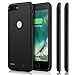 iPhone 7 Plus Battery Case,iPosible Extra Slim Rechargeable Protective Charging Case 4000mAh,Portable Charger Cover with LED Indicator for iPhone 7 Plus (5.5 inch)
