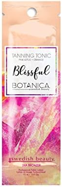 Lot of 5 Swedish Beauty Blissful DHA Bronzer Tanning Lotion Packets