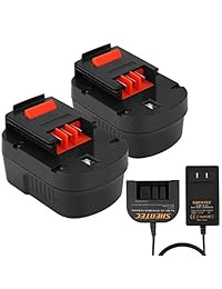Batería y cargador de repuesto Shentec 1,2 V-18 V, Ni-MH