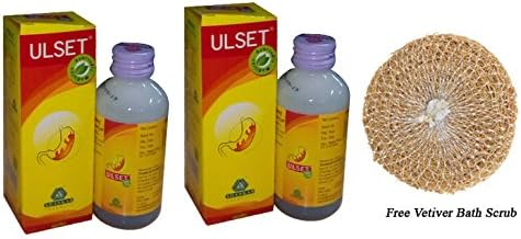 2 x Shankar Pharmacy Ulset - 100ml + Free Vetiver Bath Scrub