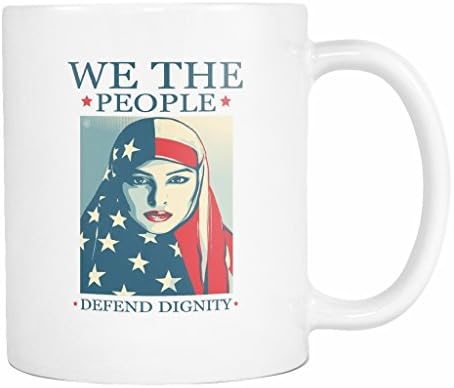 We The People Defend Dignity Coffee Mug, 11 Ounce