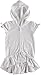 Flapdoodles Girls's Terry Hooded Swimsuit Beach Cover Up (7, White)