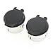 Red Hound Auto 2 Power Outlet Plug Cover Compatible with Silverado Sierra 12v Cigarette Lighter Retainer Cap Pair Set