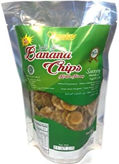 Keripik Pisang Asin (Salty Banana Chips) - 8.81oz (Pack of 1)