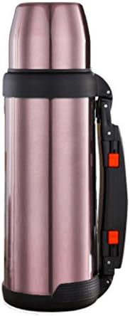 Luxanna Insulated Water Bottle, Double Wall 304 Stainless Steel Sports Water Flask for Travel/Picnic/Camping/Hiking, 1000ml / 35oz (Pink)